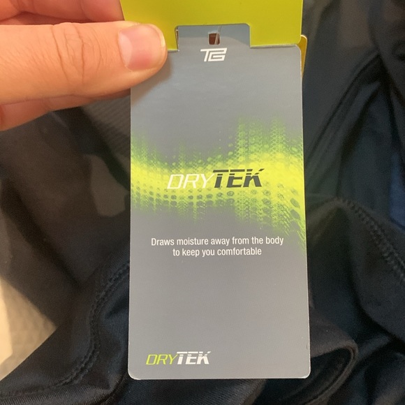 NWT black performance fleece leggings. Warm Tek brand size medium. - Picture 6 of 6